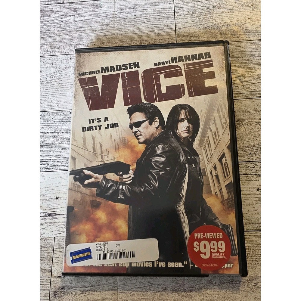 Vice - DVD -  Kurupt,Daryl Hannah,Mykelti Williamson,Michael Madsen• Rated R•